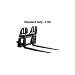 2.5K STANDARD DUTY PALLET FORKS WITH 42" TEETH P/N 7297499