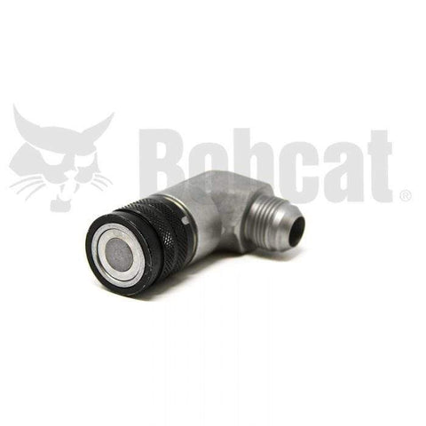 90 DEGREE FLAT FACED FEMALE COUPLER, 1/2" BODY, 1-1/16" JIC THREAD P/N 7246781